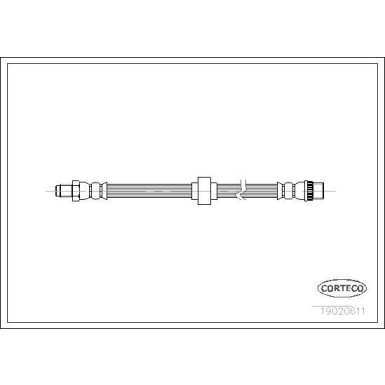 19020611 Bremsschlauch