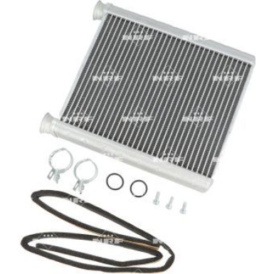 NRF | Wärmetauscher, Innenraumheizung | 54482