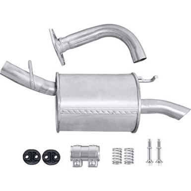Hella | Endschalldämpfer | 8LD 366 035-741