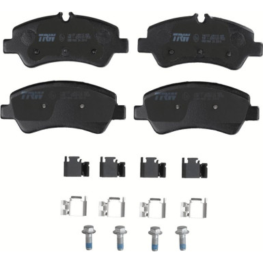 GDB1968 Bremsbelagsatz, Scheibenbremse
