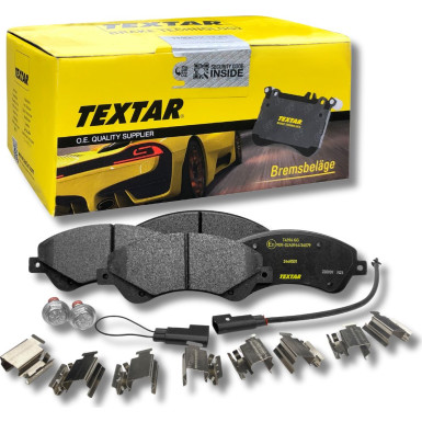 Textar Bremsbelagsatz, Scheibenbremse Q+ 2448501