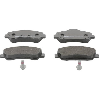 Ferodo Bremsbelagsatz, Scheibenbremse PREMIER ECO FRICTION FDB4491