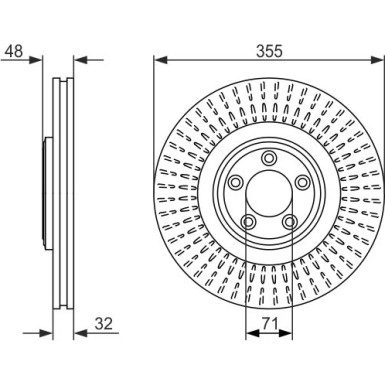 0 986 479 754 Bremsscheibe