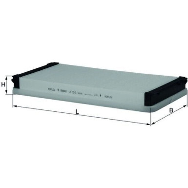 LA 32/3 Filter, Innenraumluft