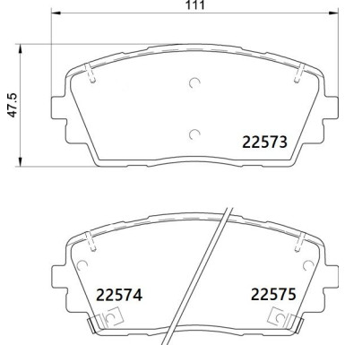 Brembo Bremsbelagsatz, Scheibenbremse PRIME LINE P 30 115
