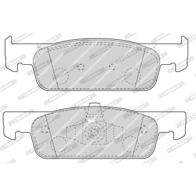 FDB4615 Bremsbelagsatz, Scheibenbremse PREMIER ECO FRICTION