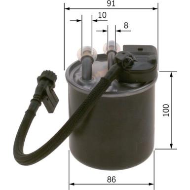 F 026 402 840 Kraftstofffilter F 026 402 840 Kraftstofffilter