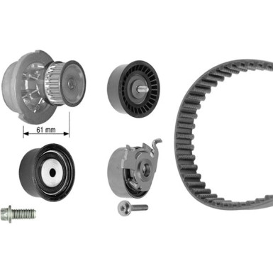 1 987 948 738 Wasserpumpe + Zahnriemensatz