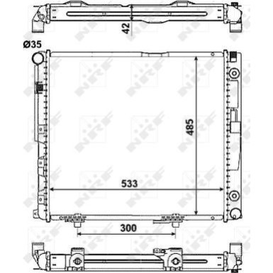 516573 Kühler, Motorkühlung EASY FIT