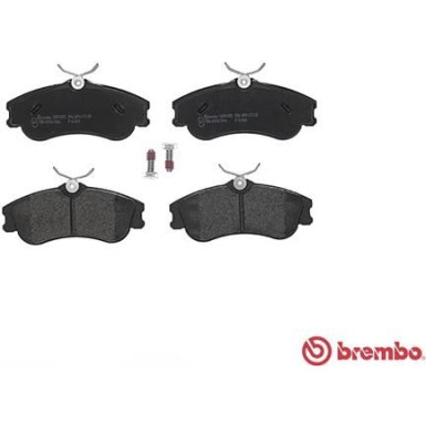 Brembo | Bremsbelagsatz, Scheibenbremse | P 61 069
