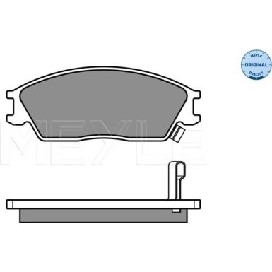 Meyle Bremsbelagsatz, Scheibenbremse MEYLE-ORIGINAL: True to OE 025 210 1214/W