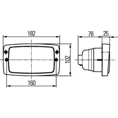 1GB 006 213-111 Arbeitsscheinwerfer