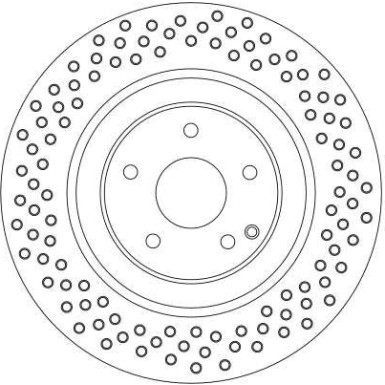 TRW | Bremsscheibe | DF4341S
