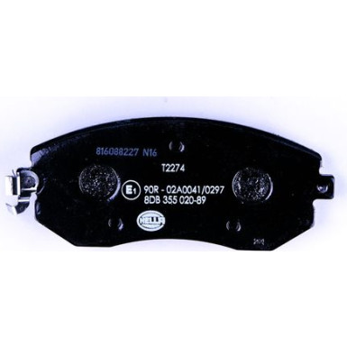 8DB 355 020-891 Bremsbelagsatz, Scheibenbremse