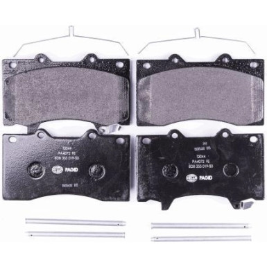 Hella Pagid | Bremsbelagsatz, Scheibenbremse | 8DB 355 019-531