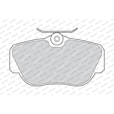 Ferodo | Bremsbelagsatz, Scheibenbremse | FDB669