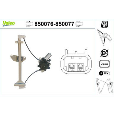 Valeo | Fensterheber | 850076