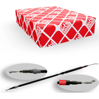 FEBI BILSTEIN 27383 Seilzug, Feststellbremse FEBI BILSTEIN 27383 Seilzug, Feststellbremse