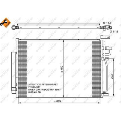 35775 Kondensator, Klimaanlage EASY FIT 35775 Kondensator, Klimaanlage EASY FIT