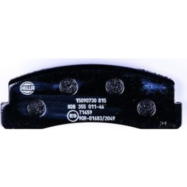 Hella | Bremsbelagsatz, Scheibenbremse | 8DB 355 011-461