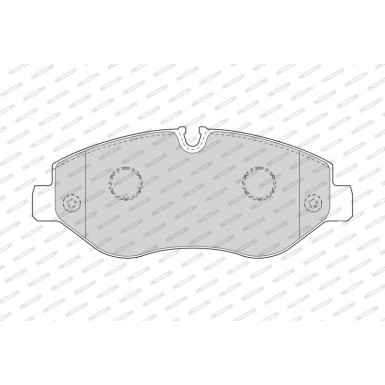 Ferodo Bremsbelagsatz, Scheibenbremse PREMIER ECO FRICTION FVR4469