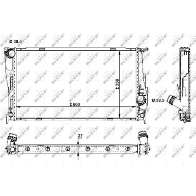 59210 Kühler, Motorkühlung 59210 Kühler, Motorkühlung