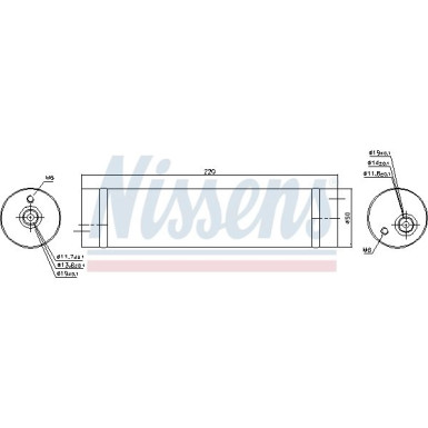 Nissens | Trockner, Klimaanlage | 95473