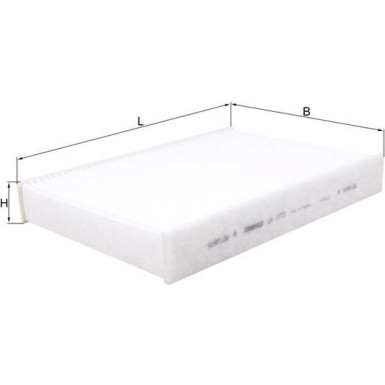 LA 1173 Filter, Innenraumluft