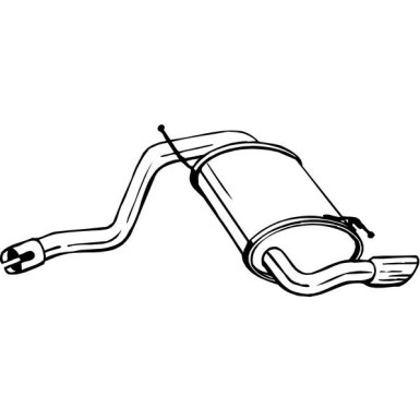 Bosal | Endschalldämpfer | 200-251