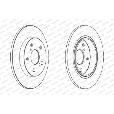 DDF1645C Bremsscheibe PREMIER