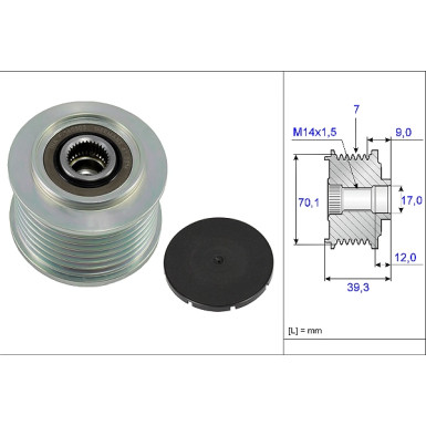 535 0214 10 Generatorfreilauf
