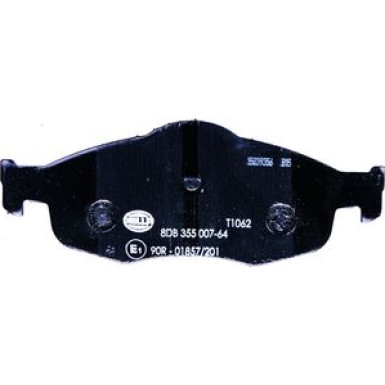 Hella | Bremsbelagsatz, Scheibenbremse | 8DB 355 007-641