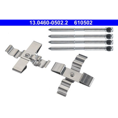 13.0460-0502.2 Zubehörsatz, Scheibenbremsbelag