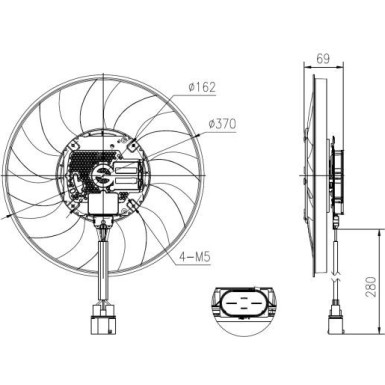 47930 Lüfter, Motorkühlung