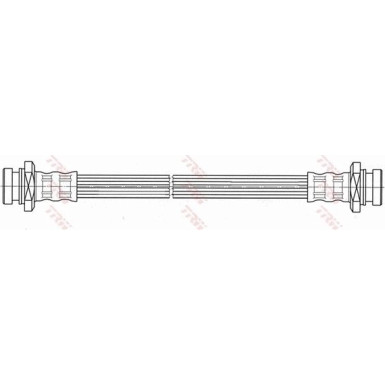 TRW | Bremsschlauch | PHA545