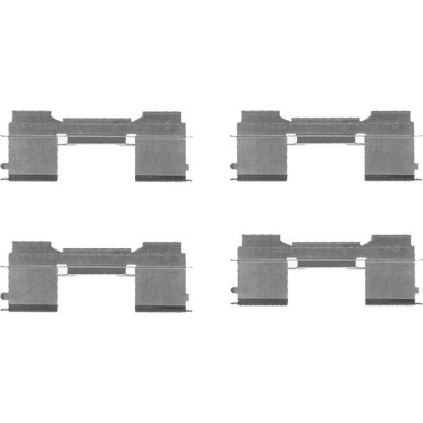 BOSCH Zubehörsatz, Scheibenbremsbelag 1 987 474 711