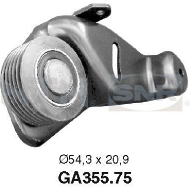 GA355.75 Spannrolle, Keilrippenriemen GA355.75 Spannrolle, Keilrippenriemen