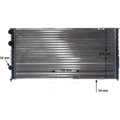 Mahle | Kühler, Motorkühlung | CR 409 000S