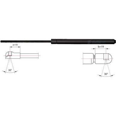 2110108 Gasfeder, Koffer-/Laderaum GREENPARTS