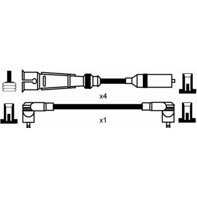 8262 Zündleitungssatz