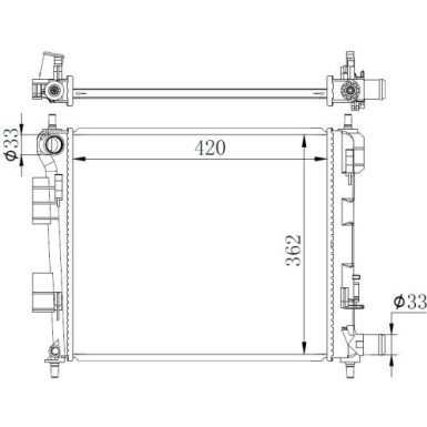 59262 Kühler, Motorkühlung