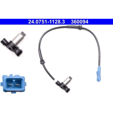 24.0751-1128.3 Sensor, Raddrehzahl