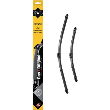 SWF Wischblatt Scheibenwischer DAS ORIGINAL SET 119369