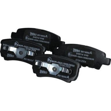 Valeo | Bremsbelagsatz, Scheibenbremse | 301852A Valeo | Bremsbelagsatz, Scheibenbremse | 301852A