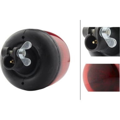 Hella Blitz-Kennleuchte Rota LED 2XD 012 878-211