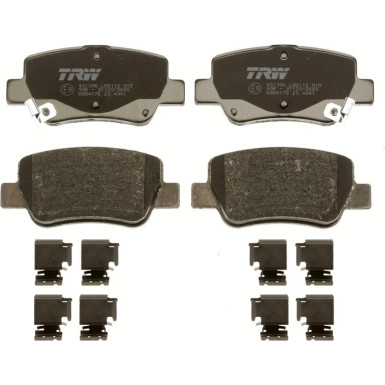 TRW Bremsbelagsatz, Scheibenbremse COTEC GDB4175