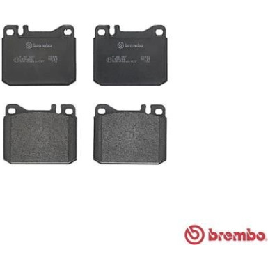 Brembo | Bremsbelagsatz, Scheibenbremse | P 85 007