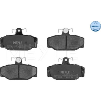 025 213 8513 Bremsbelagsatz, Scheibenbremse MEYLE-ORIGINAL: True to OE.