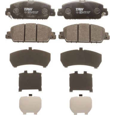 GDB3615 Bremsbelagsatz, Scheibenbremse