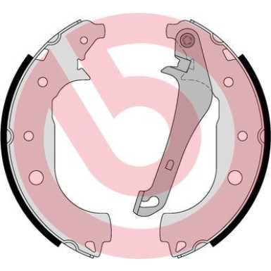 Brembo Bremsbackensatz ESSENTIAL LINE S 24 552 Brembo Bremsbackensatz ESSENTIAL LINE S 24 552